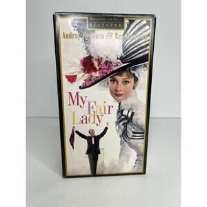 My Fair Lady VHS Restored Audrey Hepburn Rex Harrison 30th Anniversary USA